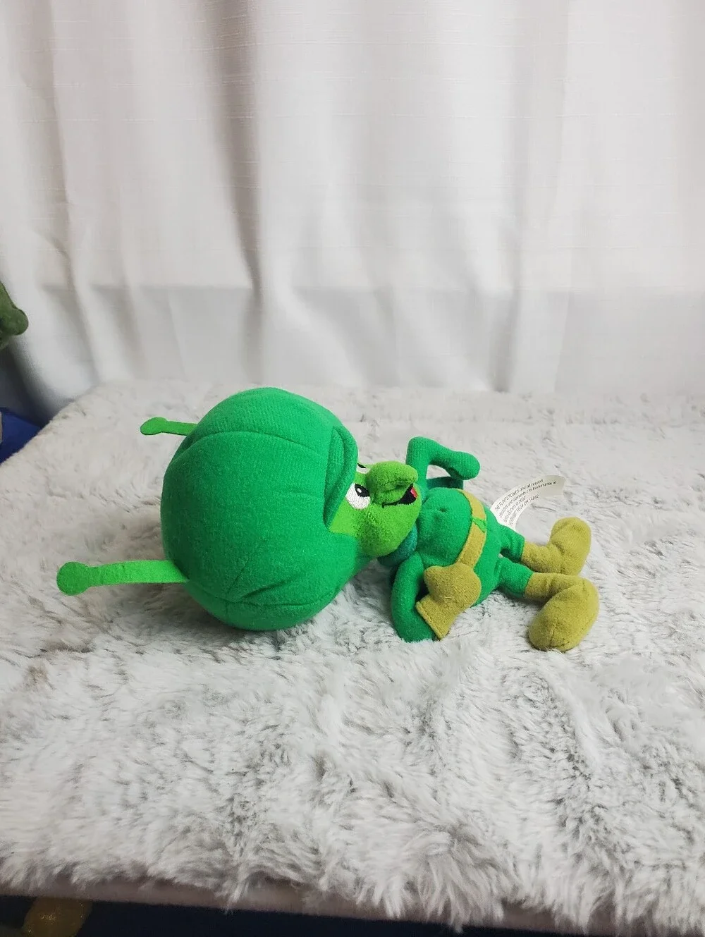 Vintage RARE HTF The Flintstones The Great GAZOO Plush 9 inch: Read